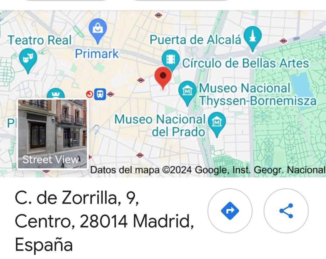 La Casita De Cibeles Leilighet Madrid Eksteriør bilde